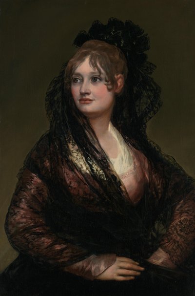 Portret van Doña Isabel Cobos de Porcel door Francisco de Goya